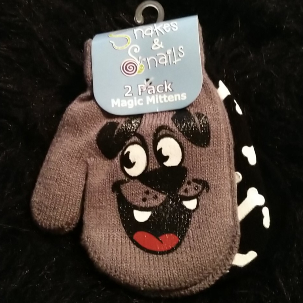 Kids 2 pk Magic Mittens